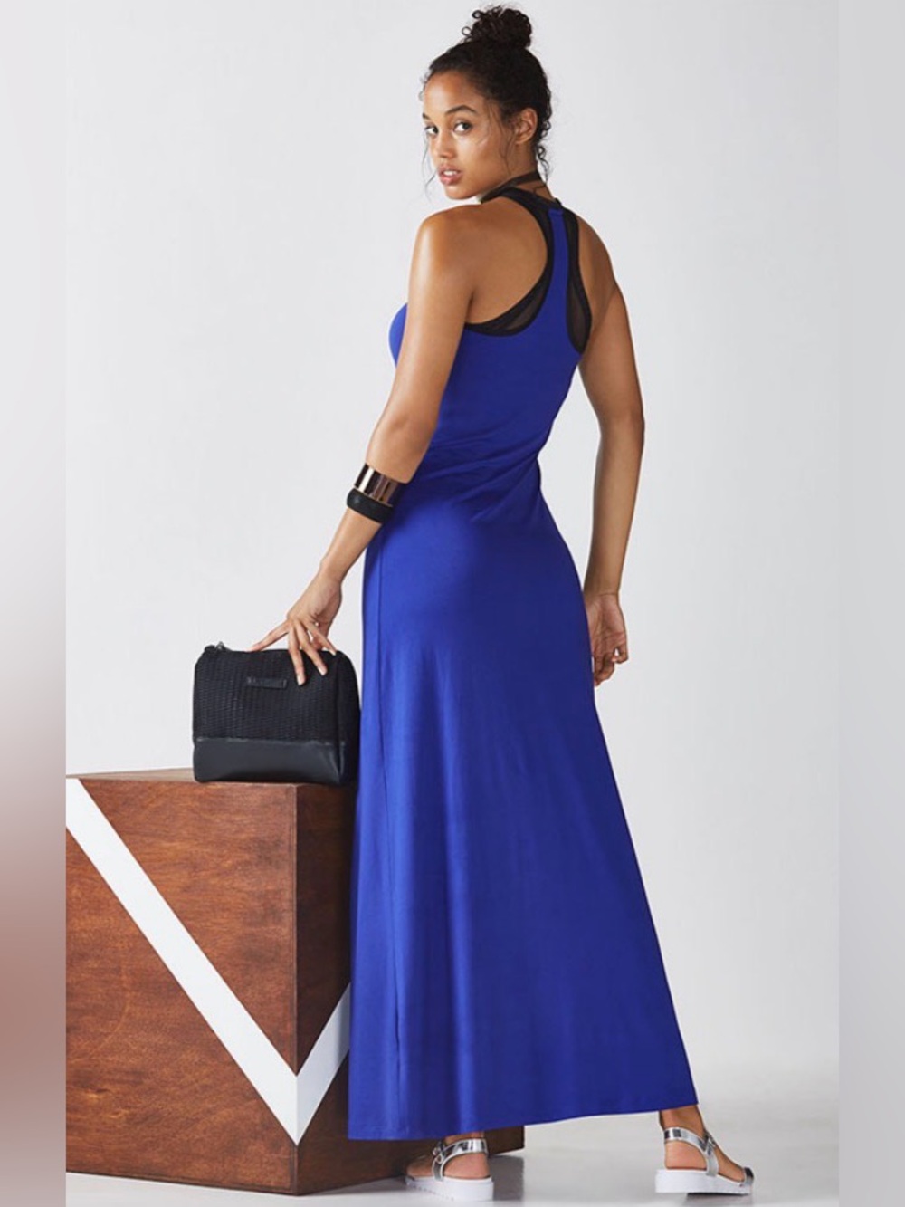 NWT Fabletics Mosa Maxi Dress Size XL